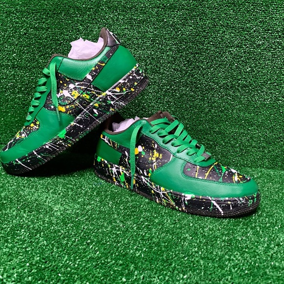 Nike Other - Nike Air Force One • Splatter Effect Shoes • 8.5